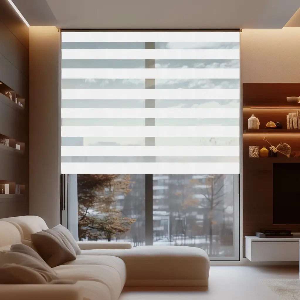 Persiana Enrollable Sheer Screen Blanco