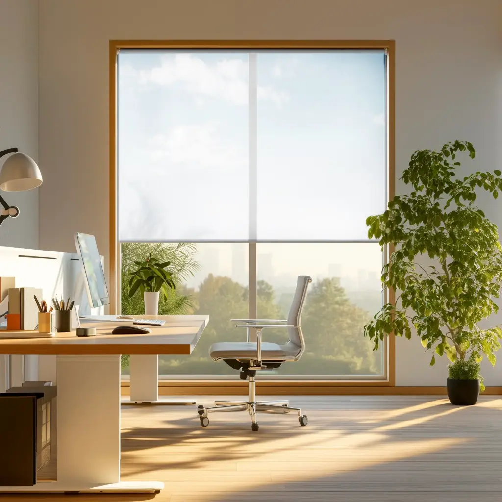 Persiana Enrollable Screen 5% Blanco