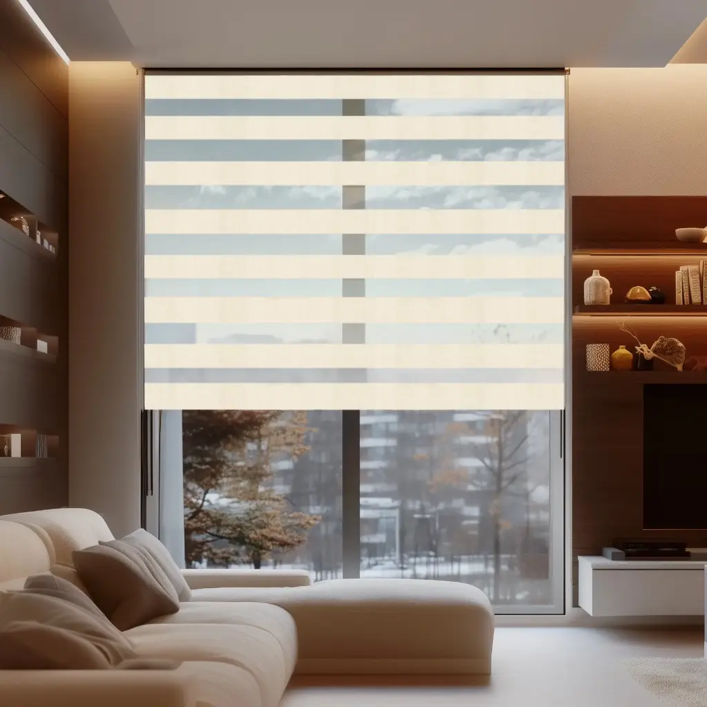 Persiana Enrollable Sheer Screen Beige