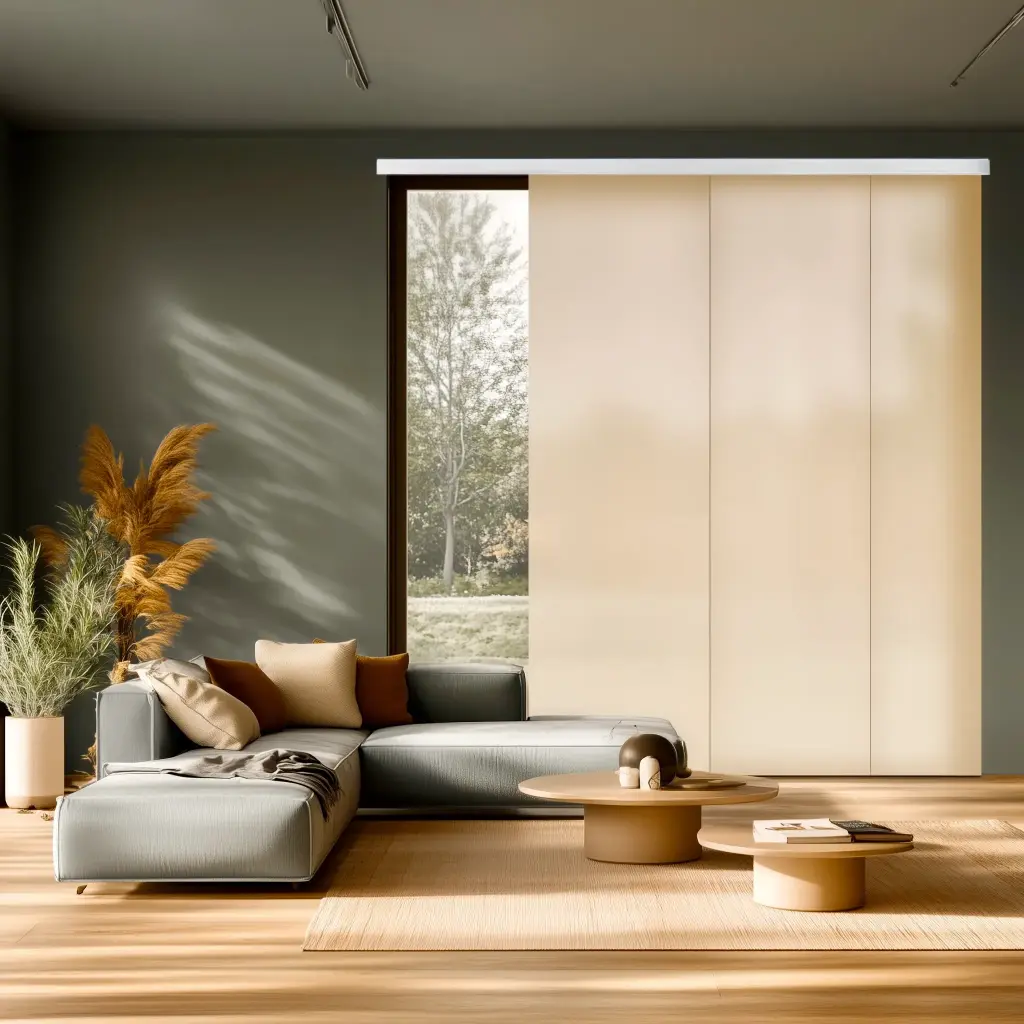 Panel Japonés Solar Screen 5% Beige