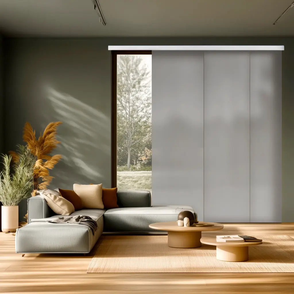 Panel Japonés Solar Screen 5% Gris